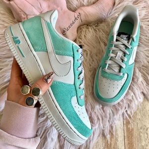 tiffany blue air force ones
